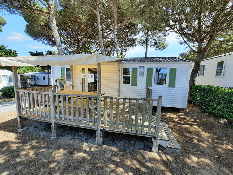 Camping APV Antioche au Bois Plage en Ré - Mobil-home
