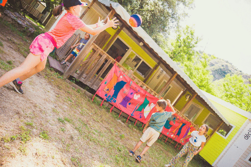 Camping ardèche club enfants