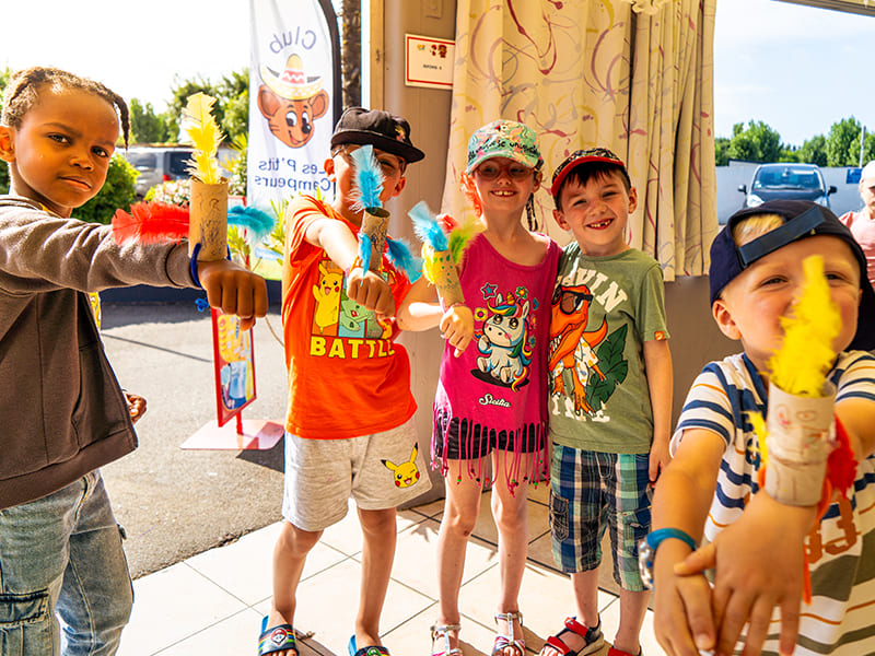 Camping Moncalm Vendée Club Enfants