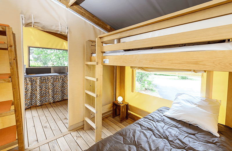 Tente Lodge avec Salle d'eau · Mana · Chambre 2