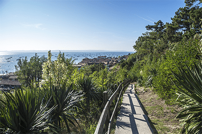 Camping cap ferret - Promenade chemin des douaniers